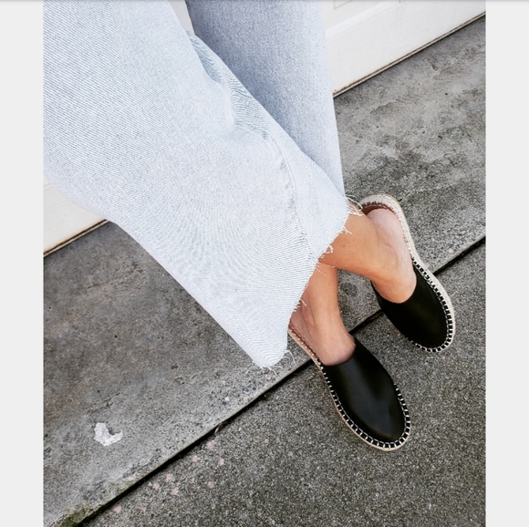 🚨END OF SUMMER SALE// Black mule espadrille - Picture 6 of 6